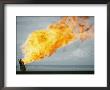 Oil Well Fire by W. E. Garrett Limited Edition Print