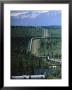 The Trans-Alaska Pipeline Cuts Through Wilderness Towards Mountains by Melissa Farlow Limited Edition Print