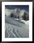 Mount Blanc Partially Obscured By Clouds In Snowy Landscape by Gordon Wiltsie Limited Edition Print