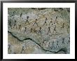 Ancient Pictographs On A Rock Wall by Walter Meayers Edwards Limited Edition Print