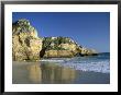 Beach, Praia Da Rocha, Algarve, Portugal by Amanda Hall Limited Edition Print