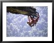 Climber On Edge Of Rock, Usa by Michael Brown Limited Edition Print
