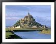 Mont Saint Michel, Unesco World Heritage Site, Manche, Normandy, France by Bruno Morandi Limited Edition Print