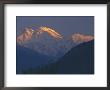 Sunset, Nanga Parbat Mountain, Karakoram (Karakorum) Mountains, Pakistan by S Friberg Limited Edition Print