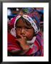 Traditionally Dressed Baby At Market, Pisac, Cuzco, Peru by Grant Dixon Limited Edition Print