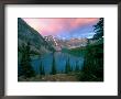 Lake Moraine At Dawn, Banff National Park, Alberta by Rob Tilley Limited Edition Print