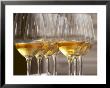 Wine Tasting Glasses With Golden Sweet White Wine From Uroulat Jurancon Charles Hours, France by Per Karlsson Limited Edition Pricing Art Print