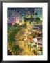 Overview Of La Pantiero, Cannes, France by Walter Bibikow Limited Edition Print