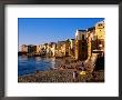 Seaside Resort Beach, Cefalu, Italy by John Elk Iii Limited Edition Print