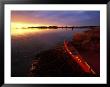 Kayak And Sunrise In Little Harbor In Rye, New Hampshire, Usa by Jerry & Marcy Monkman Limited Edition Print