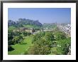 Edinburgh Castle And Gardens, Edinburgh, Lothian, Scotland, Uk, Europe by Roy Rainford Limited Edition Print