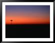 Silhouetted Windmill At Sunset, Mungo National Park, Australia by Cheryl Conlon Limited Edition Print