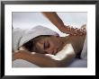 Woman Getting Massage At Health Spa by Cheyenne Rouse Limited Edition Print