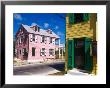 Colorful Loyalist Home, Governor's Harbour, Eleuthera Island, Bahamas by Greg Johnston Limited Edition Print