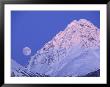 Full Moon Near Knik River, Chugach Range, Alaska, Usa by Paul Souders Limited Edition Print