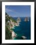 Faraglioni Rocks, Capri, Bay Of Naples, Campania, Italy by Walter Bibikow Limited Edition Pricing Art Print