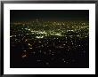 Night View Of Los Angeles City Lights Seen From Griffith Observatory by Nadia M. B. Hughes Limited Edition Pricing Art Print