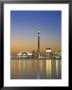 City Skyline Including Cn Tower In The Evening, Toronto, Ontario, Canada by Roy Rainford Limited Edition Print