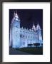 Mormon Salt Lake Temple At Night, Salt Lake City, Utah, Usa by Dennis Flaherty Limited Edition Print