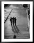 Three Boys Walking Down Street Arm In Arm by Len Rubenstein Limited Edition Pricing Art Print