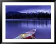 Canoe And Lantern On Banks Of Sparks Lake, Cascade Range, Oregon, Usa by Janis Miglavs Limited Edition Print