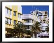 Art Deco District, Ocean Drive, Miami Beach, Florida, United States Of America (Usa), North America by Amanda Hall Limited Edition Print