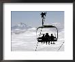 People On The Magic Mile Ski Lift At Timberline Lodge On Mount Hood, Oregon, August 16, 2006 by Don Ryan Limited Edition Pricing Art Print