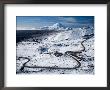 Bruce Road Up Mt Ruapehu, And Mt Ngauruhoe, Tongariro National Park, North Island, New Zealand by David Wall Limited Edition Pricing Art Print