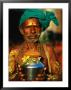 Pilgrim With Offerings To Give To Deities At Sri Meenakshi Temple, Madurai, India by Paul Beinssen Limited Edition Print