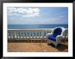 Wicker Chair And Tiled Terrace At The Hornet Dorset Primavera Hotel, Puerto Rico by Michele Molinari Limited Edition Print