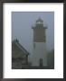 Nauset Lighthouse Standing Guard In Thick Fog by Darlyne A. Murawski Limited Edition Print