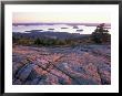 Grooves In The Granite On Summit Of Cadillac Mountain, Acadia National Park, Maine, Usa by Jerry & Marcy Monkman Limited Edition Print
