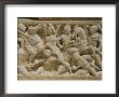 Marble Sarcophagus Depicting Greeks And Amazons, Found At Tell Barak Near Caesarea by Maynard Owen Williams Limited Edition Pricing Art Print