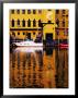 Boats And Buildings In Warehouse District Reflected In Cuyahoga River, Cleveland, Usa by Richard I'anson Limited Edition Print