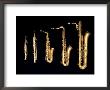 Different Sized Saxophones by Gary Conner Limited Edition Print