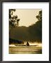 A Kayaker Paddles The River In A Morning Mist by Skip Brown Limited Edition Pricing Art Print