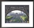 View Through The Eiffel Tower, Paris, France by Keith Levit Limited Edition Pricing Art Print