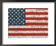 American Flag In Mosaic by Rudi Von Briel Limited Edition Print