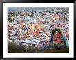 Historic City Center With Church Of San Diego, Basilic And University, Guanajuato, Mexico by Julie Eggers Limited Edition Print