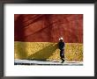 Man Leaning Against Wall, San Miguel De Allende, Guanajuato, Mexico by John Neubauer Limited Edition Print