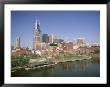 City Skyline And The Cumberland River, Nashville, Tennessee, United States Of America by Gavin Hellier Limited Edition Print
