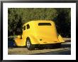 Yellow Antique Hot Rod by Doug Mazell Limited Edition Pricing Art Print