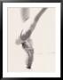Close-Up Of Ballerina's Feet And Legs by John Glembin Limited Edition Print