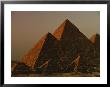 Giza Pyramids From Left- Kings Menkure, Khafre And Khufu by Kenneth Garrett Limited Edition Print