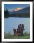 Chair By A River And Mountain by Kevin Law Limited Edition Pricing Art Print