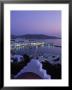 Chapel & Mykonos Town At Night, Greece by Walter Bibikow Limited Edition Print