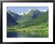 Scenery Near Songdal, Western Fjords, Norway, Scandinavia, Europe by Gavin Hellier Limited Edition Pricing Art Print