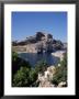 St. Pauls Bay Looking Towards Lindos Acropolis, Lindos, Rhodes, Dodecanese Islands, Greece by Tom Teegan Limited Edition Print