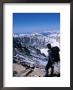 Mountain Climber On The Mt. Whitney Trail, John Muir Wilderness Area, California, Usa by Cheyenne Rouse Limited Edition Print