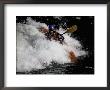 Kayaker In Whitewater, Usa by Michael Brown Limited Edition Pricing Art Print